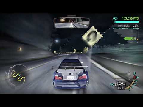 NFS Carbon: Most Wanted BMW M3 GTR vs Zonda Pagani - Canyon Duel