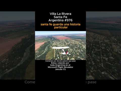 Villa La Rivera, Santa Fe desde el Microsoft Flight Simulator #villalarivera #santafe #msfs #joaha45