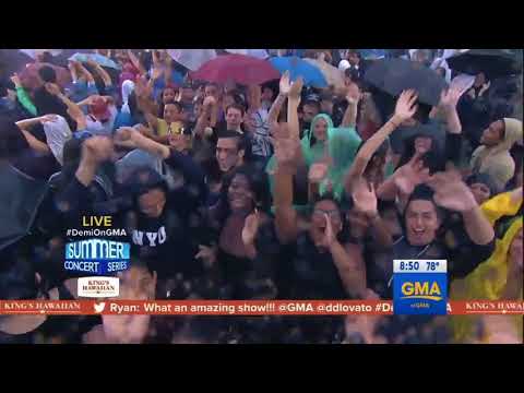 Demi Lovato & Cheat Codes - No Promises (Live on Good Morning America) - August 18