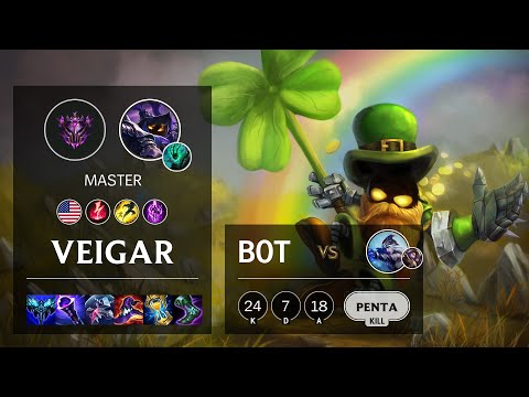 Veigar Bot vs Ashe - NA Master Patch 11.16