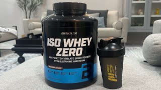 Review: Biotech USA Iso Whey Zero | 2025 latest formula product (90 Serving)