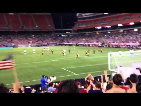 Clint Dempsey Goal vs Belgium in Cleveland 5-29-13