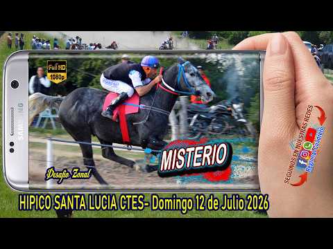 MISTERIO-Hipico Santa Lucia Ctes- Domingo 12 de Julio 2026