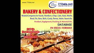6300 companies - Bakery & Confectionery Database
