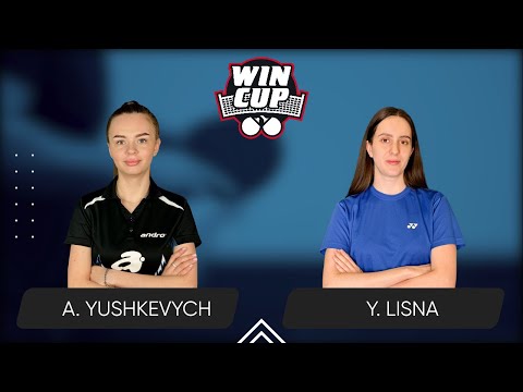 12:00 Anastasiia Yushkevich - Yaroslava Lisna 25.09.2025 WINCUP Women Professional. TABLE 1