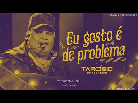 TARCÍSIO DO ACORDION - EU GOSTO É DE PROBLEMA [ Música com LETRA] #Tarcisio #acordeom