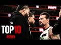 Top 10 Raw Moments WWE Top 10 March 9 2026