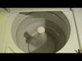 Frigidaire Elite Washer Spin Cycle Spray Rinse Cycle 1991