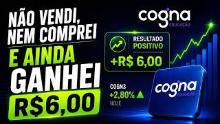 Como Estou Ganhando 2,8% de Dividendo em 1 SEMANA com a COGN!