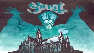 Ghost (B.C.) - Death Knell - Lyrics on Screen