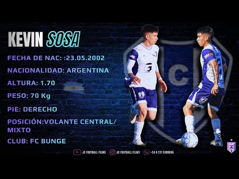 Kevin Sosa (Volante central/Mixto - 2025)
