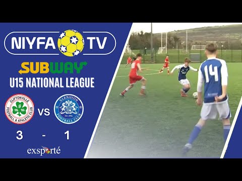 NIYFA TV - U15 Cliftonville FC v Glenavon Academy  (13/12/2025)