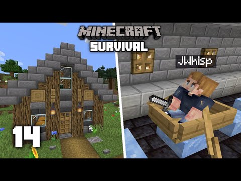 Minecraft: Nether Highway & New House! - Survival Let's play | Ep 14