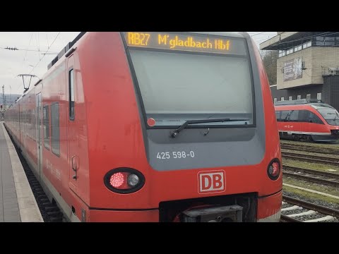 [DB Regio NRW / Rhein Erft Bahn] Announcements for the RB27 Koblenz - Mönchengladbach