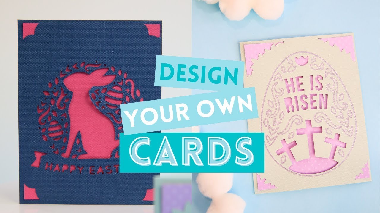 How To Create Cricut Joy Cards In Cricut Design Space - Easter Edition - YouTube