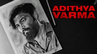 Dhruv Vikram Drawing | Adithya Varma Movie Drawing |