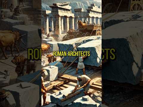 Mastering Pillars: Roman Engineering Ingenuity🏛 #romanempire #viral #RomanArchitecture