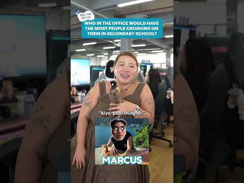 Who In The Office Would Have The Most People Crushing On Them In Secondary School? #crush