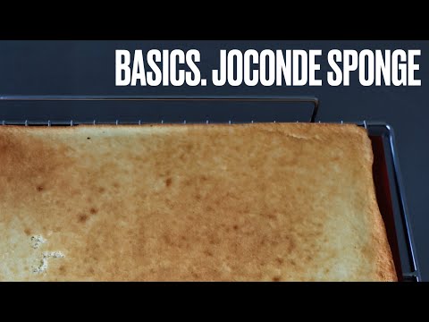 Joconde Sponge (Easy Method) Masterclass | Ideal Base for Entremets & Layered Desserts #homebaking