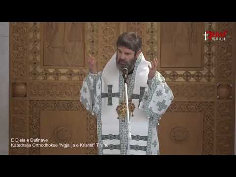 Hyrja e Zotit Krisht në Jerusalem ( E Diela e Dafinave) - Predikim nga Kryepiskopi Joan