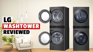 LG WashTower WKEX200HBA Review | Smart Space-Saving Washer Dryer Combo for 2025