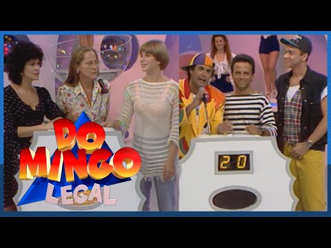 Domingo Legal 02/01/1994 com Letícia Spiller, Lucinha Lins, Sérgio Mallandro