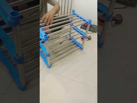 Stainless Steel Shoe Rack