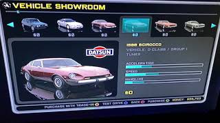 All my free cars in midnight club Los Angeles complete edition