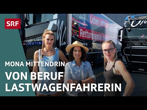 Im Lastwagen quer durch Europa – Von Stau, Stress und Trucker-Romantik | Mona mittendrin 2022 | SRF