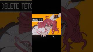 CARAMEL PAIN | Delete Teto? | Original | #teto #vocaloid #shorts #short
