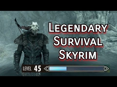 I Reached Level 45 in Legendary Survival Skyrim
