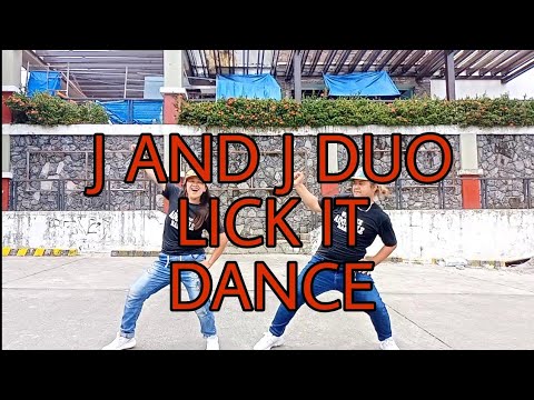 LICK IT DANCE STEP || Jeff and jiziel vlogs ||