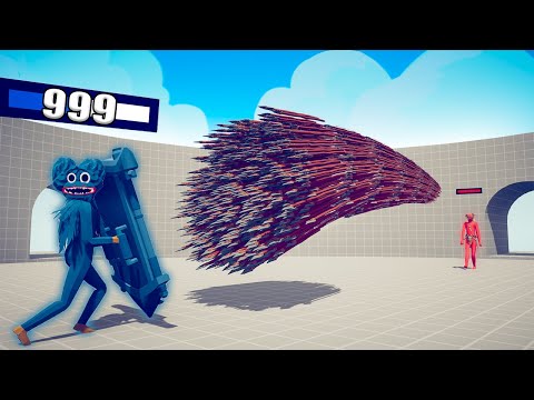 POPPY PLAYTIME MIRROR SHIELD vs EVERY GOD - TABS | Totally Accurate Battle Simulator 2022