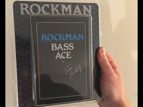 Демонстрация предусилителя Dunlop Rockman Bass Ace