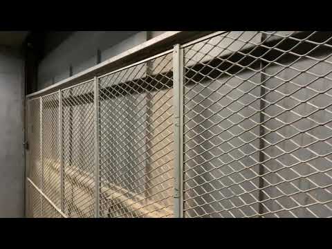 1981 Montgomery G&P Hydraulic Freight Elevator At Burlington Stratford Square Mall (Enhanced)