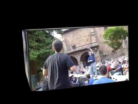 Brieva de Cameros. Comida en la Plaza. 08-09-2012.