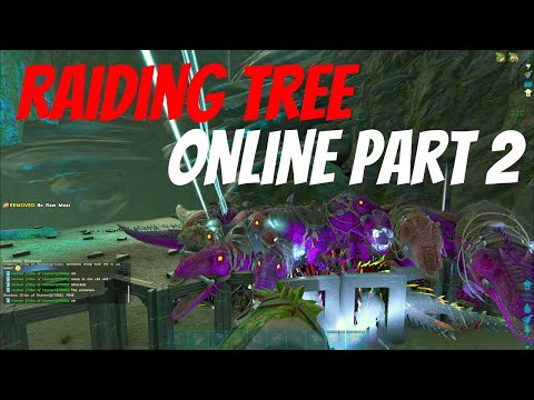 Raiding One Of The STRONGEST Base Spots On Small Tribes Part 2 | Ark Official PvP