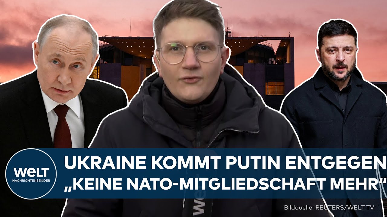 PUTINS KRIEG: NATO-Mitgliedschaft scheint vom Tisch – Ukraine kommt Russland entgegen