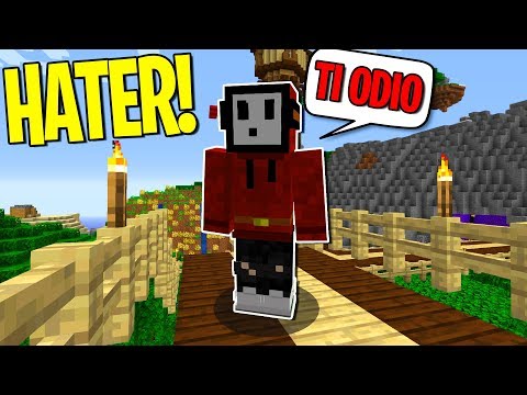 UN HATER ENTRA NEL MIO MONDO PRIVATO - MINECRAFT ITA