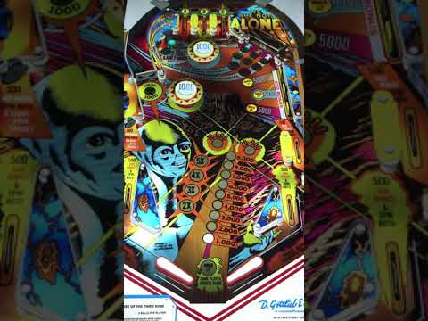 Close Encounters of the Third Kind Pinball Review & Gameplay - 8 - Gottlieb Pinball