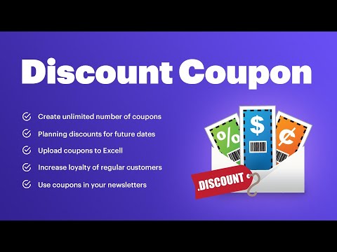 PrestaShop Discount Coupon Generator - Add promotions and offers for your customers (v. 1.6-1.7)