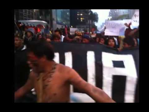 Manifestação indigena