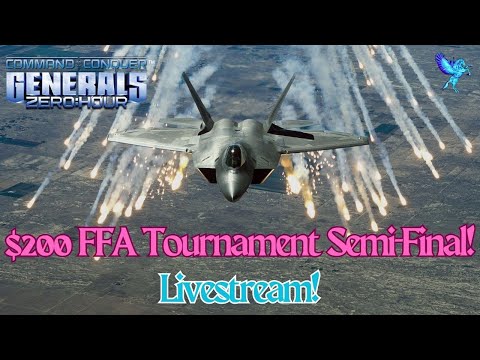 Massive Live Zero Hour FFA Semi-Final! 16 GMT $200 FFA Galore Tourney | Command & Conquer