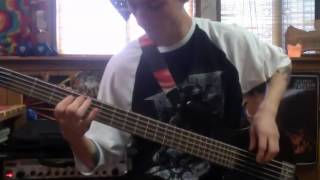 Battlecross- Force Fed Lies bass cover