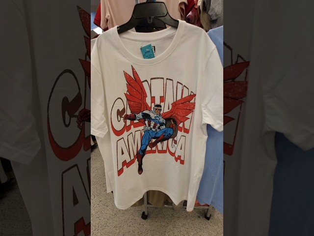 Vídeo relacionado con Marvel Camiseta Captain America Comic Shield para Hombre, Blanca, Talla L, Reino Unido