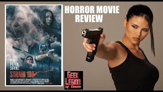 STRAIN 100 ( 2020 Jemma Dallender ) Zombie Movie Review video
