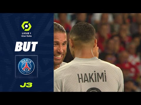 But Achraf HAKIMI (39' - PSG) LOSC LILLE - PARIS SAINT-GERMAIN (1-7) 22/23