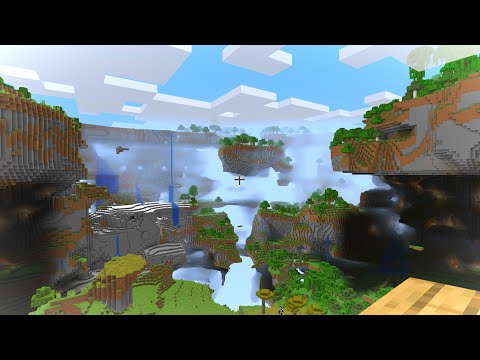 Floating Islands in Minecraft 1.18 are Insane..