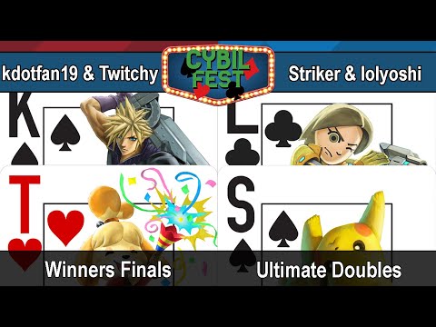 Cybilfest 3 Ultimate Doubles (Winners Finals) - kdotfan19 & Twitchy vs Striker & lolyoshi