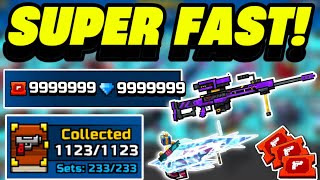 How To Get Weapons SUPER FAST! - Pixel Gun 3D